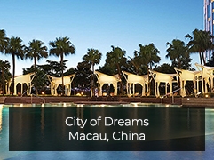 City of Dreams in Macau China MirrorVue Mirror TV Client
