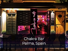 Chakra Bar in Palma Spain MirrorVue Mirror TV Client