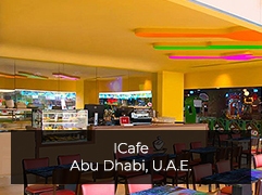 Icafe in Abu Dhabi MirrorVue Mirror TV Client