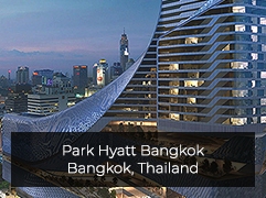 Park Hyatt in Bangkok Thailand MirrorVue Mirror TV Client