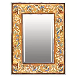 Seuca Mediterranean mirror frame.