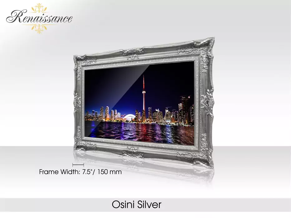 Osini silver renaissance frame.