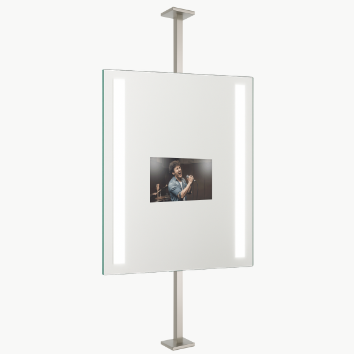 Single Countertop - Ceiling Pole (MN-400).
